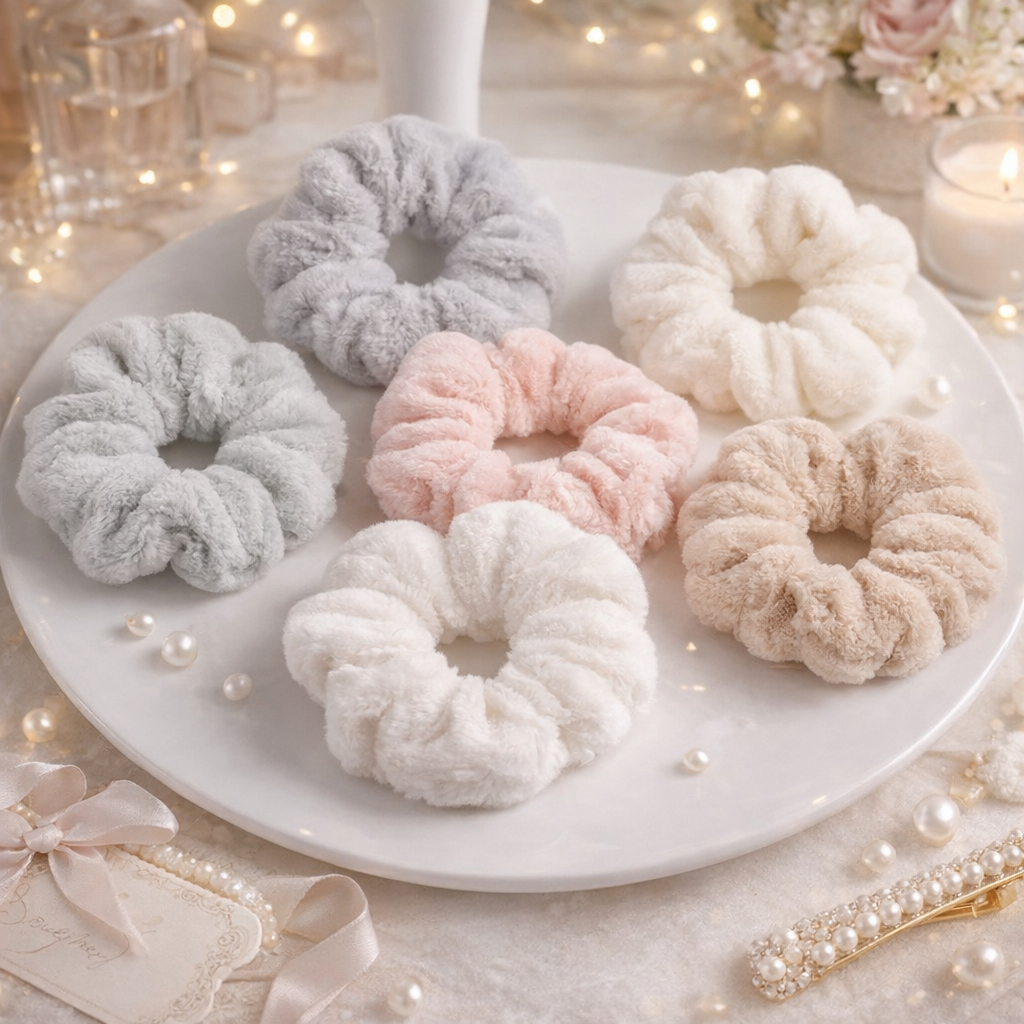Satin Scrunchie Set
