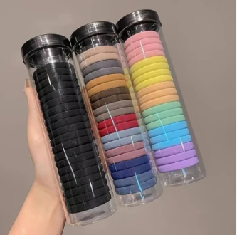 Elastic Rubber Bands Jar